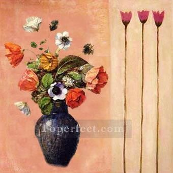 オリジナルで飾られた花の種類 Oil Paintings